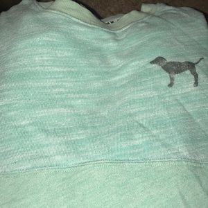 oversized pink shirt